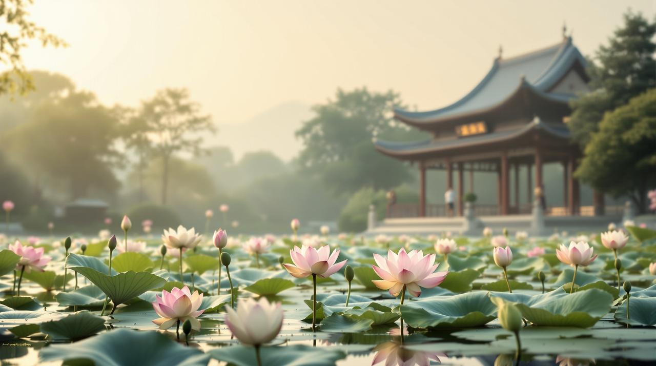 荷你相遇——岭南赏荷地图